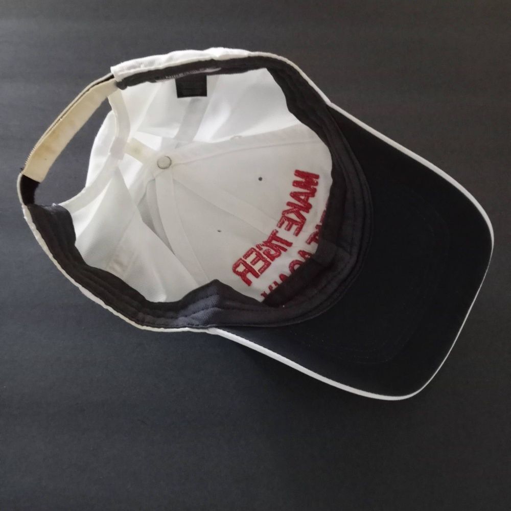 Nike Tiger Woods Golf Hat Make Tiger Great Again Adjustable Red Trucker Cap - Picture 4 of 9